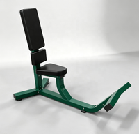 Banc utilitaire robuste en acier REYK REYK-HMGP113, inclinaison à 75 degrés pour exercices de musculation, utilisation intérieure/commerciale, léger et sûr pour la musculation