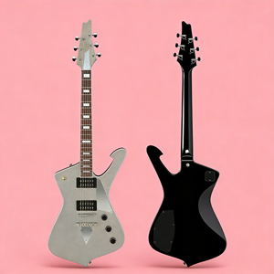 Guitarra Eléctrica Personalizada de 6 Cuerdas con Cuerpo de <span class=keywords><strong>Okumen</strong></span> Sólido para Actuaciones de Jazz y Fusión - Product Image 2