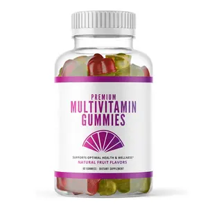 Beslenme Multivitamin Gummies ile erkekler ve kadınlar için A vitamini, C, D3, E, B6, b12, ve çinko