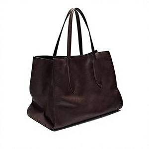 Stock Real Buffalo Leather Soft Waterproof Eco-Friendly Womens Handbag Zipper Large Capacity Fashionable Factory Price Best - Product Image 2