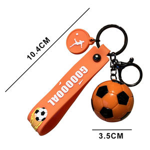 Llavero Deportivo de Fútbol con Diseño Personalizado, de PVC, Ligero e Impermeable, para Niños y Niñas, Aficionados al Fútbol, Venta al Por Mayor - Product Image 6