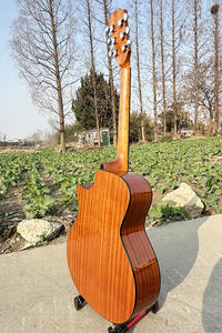 Chitarra Acustica Cutaway 40 Pollici Marca Boult, Prezzo all'Ingrosso, Finitura Lucida, <span class=keywords><strong>6</strong></span> Corde, Colore Naturale, in Compensato - Product Image 6