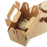 Cajas de Papel para Postres con Diseño de Sirena, Personalizadas y Hechas a Medida, con Ventana Opcional para Empaquetado Premium