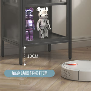 Grande vitrine en verre avec lumières - Product Image 6