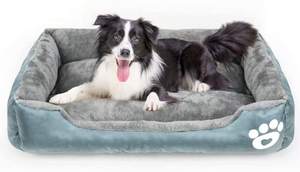 Venta al por mayor de lujo impermeable ultra suave cama para perros cama rectangular para mascotas cama lavable para perros - Product Image 2