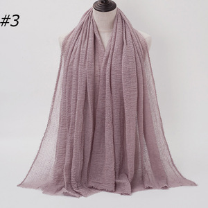 Luxury <strong>Scarf</strong> <strong>Scarves</strong> Wholesale Muslim Women Hijab Cotton Headband Mixed Color Green White Pink Shawls Scarfs <strong>for</strong> Women <strong>Lady</strong> Girl - Product Image 6