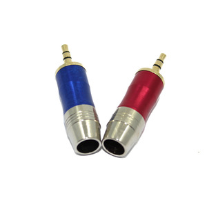 Conector de audio estéreo mini jack de 3.5 mm, chapado en oro, para auriculares y altavoces. - Product Image 2