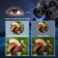 Binoculares Gigantes con Foto Real 20x80, Telescopio Profesional de Largo Alcance para Caza al Aire Libre