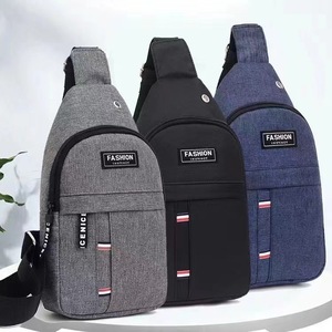 Offre Spéciale nouveau sac de poitrine nouveaux hommes Simple mode étanche une épaule sac à bandoulière. Z0846 - Product Image 1