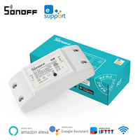 Interrupteur mural sans fil Sonoff RF R2 RFR2 433Mhz, télécommande, utilisation hôtelière, centre intelligent WiFi pour iPhone et Android