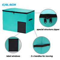 Boîte en carton de transport pliante réutilisable pliable pliable transit chiffre d'affaires eco biz boîtes logistiques pour entrepôt