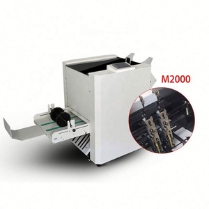 Machine à plier le papier électrique automatique 9300 Saddle Stitch pour la création de livrets format A3 avec perforation et agrafage - Product Image 2