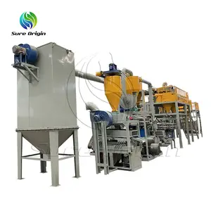 Lead acid battery recycling machine waste battery recycling plant battery machine