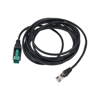 Cable USB a RJ48 de 12V personalizado para lector de código de barras y máquina POS