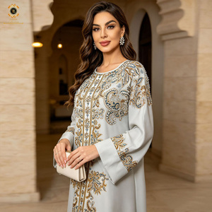 Vestido de Noche Zaynab Emmes, Abaya de Alta Calidad, Nueva <span class=keywords><strong>Moda</strong></span> Árabe para Chicas, Últimos Diseños de Burka, Vestido de Noche Jalabiya - Product Image 4