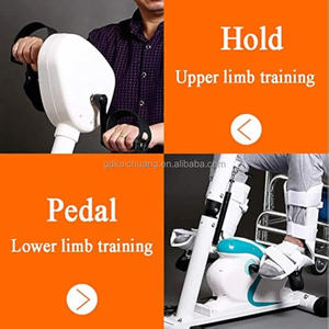 Vélo de rééducation électrique <span class=keywords><strong>d</strong></span>'intérieur, mini-vélo de fitness à pédales pour exercices des jambes, simulateur de cyclisme à domicile - Product Image 4