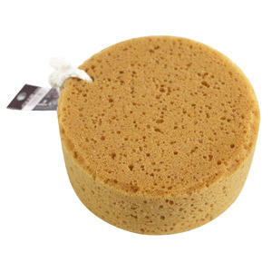 Esponja Redonda para Lavado de Autos, 13 cm de Diámetro, 6 cm de Altura, Color Café, Porosa, Absorbente, Multiusos - Product Image 3