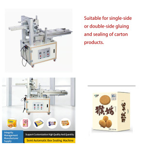 Encoladora Semiautomática de Fusión en Caliente |   Alta Precisión, Personalizable |   Económico para Cajas Cuadradas |   La esteticista para sus productos - Product Image 2