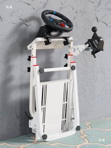 Professional Luxury PC Racing <strong>Steering</strong> <strong>Wheel</strong> and Pedals Stand for <strong>Logitech</strong> PS4 Racing Simulator Game - Product Image 3