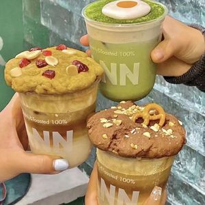 Gobelets jetables en plastique PET, ronds, à paroi simple, avec revêtement UV, pour boissons froides, bubble tea, smoothies, milkshakes, cafés - Product Image 2