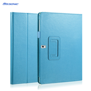 Funda Protectora Completa de Cuero con Textura de Lichi y Soporte para Tablet <span class=keywords><strong>Samsung</strong></span> <span class=keywords><strong>Galaxy</strong></span> Tab A 10.5 T590 T595 - Product Image 6