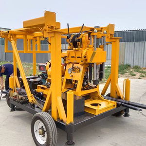 Fabricant 100m 150m 200m Diesel hydraulique portable appareil de forage de puits d'eau machine de forage Mine plates-formes de forage - Product Image 5