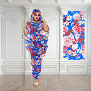 Voile suisse japonaise <span class=keywords><strong>en</strong></span> polyester imprimé floral numérique personnalisé pour une utilisation <span class=keywords><strong>en</strong></span> extérieur par <span class=keywords><strong>les</strong></span> filles, <span class=keywords><strong>les</strong></span> femmes soudanaises, <span class=keywords><strong>les</strong></span> toub, <span class=keywords><strong>les</strong></span> dirac somaliens - Product Image 1