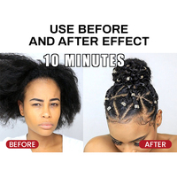 Pommade Coiffante Fixation Extra Forte Formule Personnalisée Gel Lissant pour Bords de Cheveux