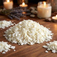 Flocons de cire de soja biologique 464 100% pure naturelle sans fumée sans flamme pour la fabrication de bougies de mariage, Diwali, Noël, vente en gros