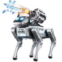Nouveau Chien Robotique IA 2026 Télécommandé, 12 Programmes, Double Mode de Programmation, Lumières LED Colorées, pour Enfants de 3 à 6 Ans