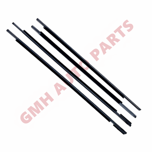 4X nastro di tenuta in vetro per finestra esterna rivestimento per stampaggio in gomma per Toyota vena FL FR RR 2008-2016 - Product Image 6