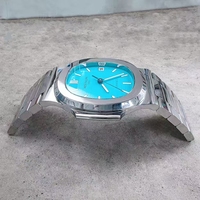 Vraies Montres De Marche De Luxe Moderne En Acier Inoxydable 304 Montres Table Basse Salon Meubles Miroir art Table Basse