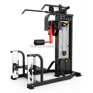 Çok fonksiyonlu ev spor vücut geliştirme ekipmanları kaldıraç spor çok kalça Glute makinesi ücretsiz ağırlık kalça itme makinesi YC-5019