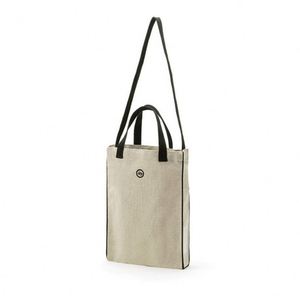 Bolsos de Mano de Lona Elegantes con Asa de Lona, Color Natural, Ecológicos, Personalizados al por Mayor, Bolsos de Mano de Lona de Algodón para Mujer con Bolsillo para el Trabajo y Viajes - Product Image 3