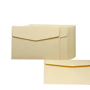 C6 11X16CM beige kraft brown paper envelope candy color envelope matta envelope