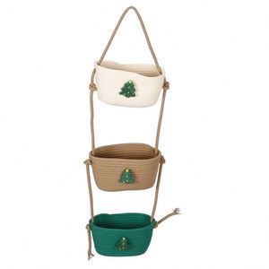 Cesta Decorativa <span class=keywords><strong>de</strong></span> <span class=keywords><strong>Madera</strong></span> Tallada <span class=keywords><strong>para</strong></span> <span class=keywords><strong>Colgar</strong></span> en la Pared, <span class=keywords><strong>para</strong></span> <span class=keywords><strong>Colgar</strong></span> Sombreros, Estilo Boho, Decoración del Hogar, Maceta Fija, Venta al por Mayor, Seagrass - Product Image 1