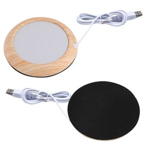 Sous-verre chauffant électrique USB pour tasses de café et de thé, idéal pour la maison et le bureau - Product Image 1
