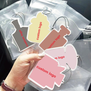 Deodoranti per <span class=keywords><strong>Auto</strong></span> in Carta Senza Quantità Minima d'Ordine, Diverse Fragranze, Personalizzabili <span class=keywords><strong>con</strong></span> il Tuo <span class=keywords><strong>Logo</strong></span> - Product Image 1
