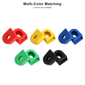 RIDERACE-Protecteur de pédalier en silicone pour vélo de <span class=keywords><strong>route</strong></span>, accessoires de cyclisme résistants à l'usure, 2 pièces - Product Image 5