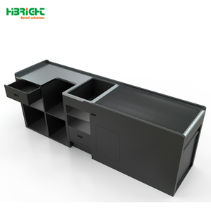 Highbright Durable Checkout <b>Counter</b> Without Conveyor Belt Model HBE-CC Customizable Dimensions for Supermarket & Retail Stores - Product Image 2