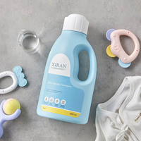 Deterjen Cair Bayi Sekali Pakai, Ramah Lingkungan, Bebas Kekejaman, Biodegradable, Alami, Hipoalergenik untuk Pakaian Bayi Baru Lahir
