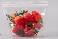 Sacs refermables en plastique haut de gamme pour l'emballage des fruits, sacs de conservation pour raisins, cerises