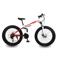 Vélo de montagne pliant en alliage d'aluminium 26 pouces, suspension complète