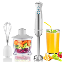 Huishoudelijke 1200W Pure Koperen Motor Stille Staafmixer 304 Roestvrijstalen Messen Elektrische BPA-Vrije Fruit Snijdende en Maalbare Blender