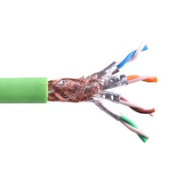 Produsen kabel Internet CAT7 CAT8 SFTP kabel LAN jaringan FTP kecepatan cepat 10G kabel tembaga CAT 7
