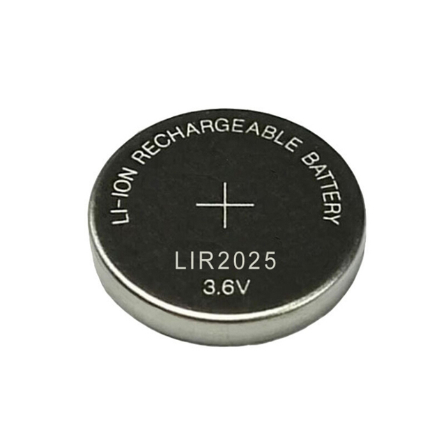 Sample Available LIR2032 Replacement CR2032 3V Rechargeable Lithium-Ion Coin Button Cell Battery