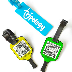 Etiquetas de Fábrica al por Mayor 2025, Etiquetas de Equipaje de Viaje de Plástico PVC Duro con Impresión Personalizada de Alta Calidad - Product Image 4