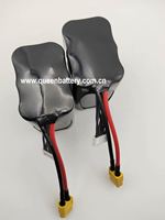 Batterie LiMn2O4 haute densité QB 10.8V-12.6V 3S/3S2P 21700 pour drones UAV RC, connecteur XT60, certifiée KC/CE, 500 cycles, 6 mois de garantie