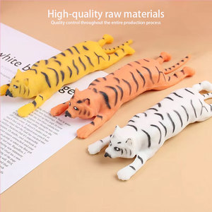Jouet anti-stress créatif Jincan TPR en forme de tigre rempli de sable, jouet à presser pour garçons, en mousse à récupération lente - Product Image 6