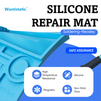 Tapis de réparation élastique antiadhésif - Support magnétique pour vis, anti-corrosion, pour l'entretien des drones, des appareils photo et des circuits imprimés